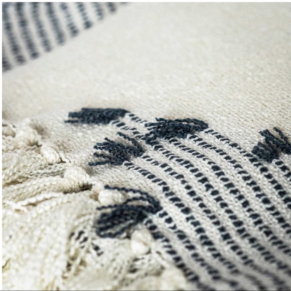 Revolution Home Lightweight Boho Throw in Teal NWT - Picture 6 of 7